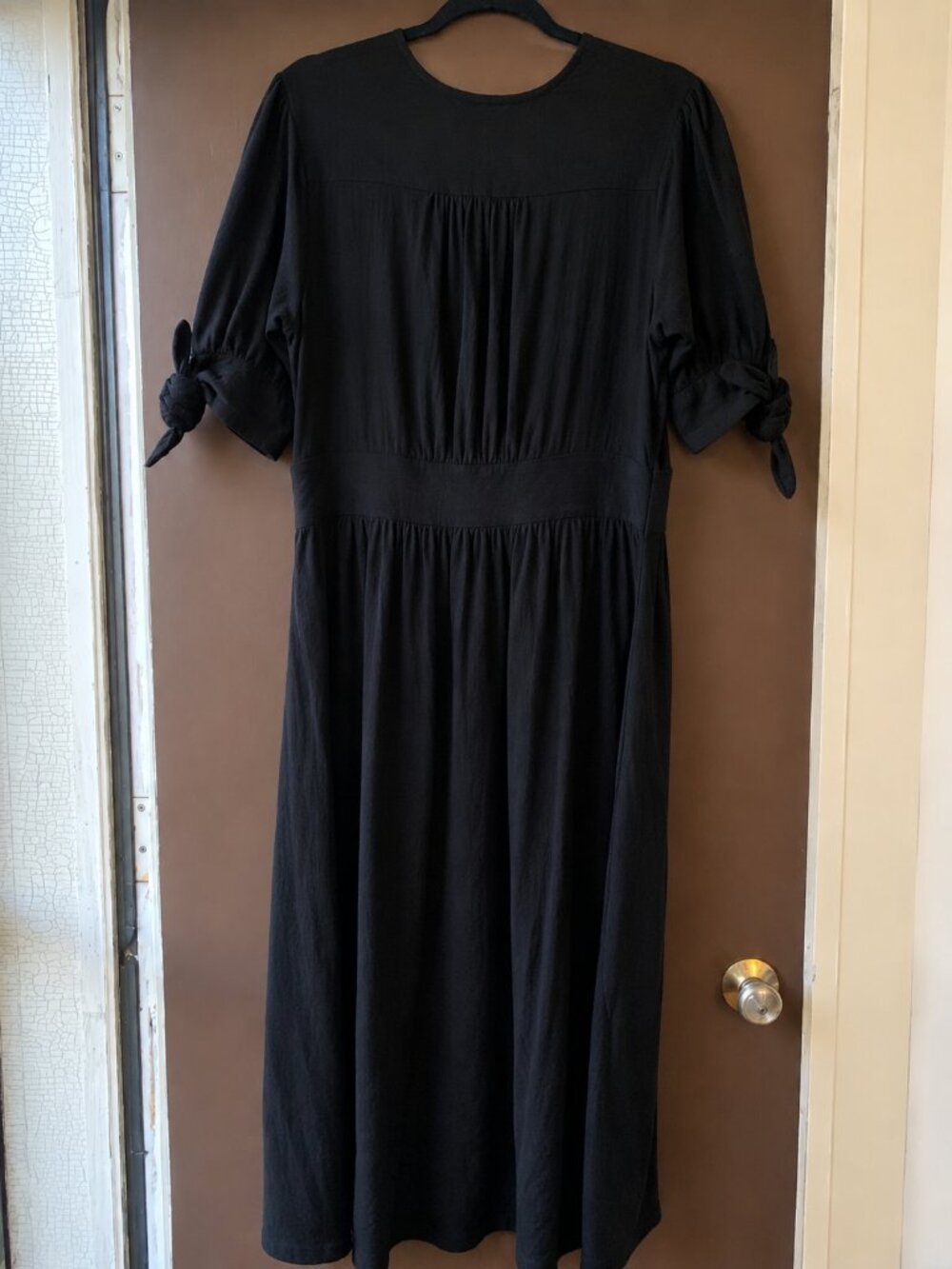 Free People - Love of My Life Midi Dress - NWT - Size XL - Black - Picture 5 of 13